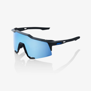 KOLESARSKA OČALA 100% SPEEDCRAFT HIPER (BLK/BLUE MIRR LNS)