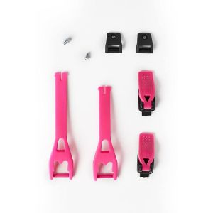 KIDS ŠKORNJI COMP STRAP/LEVER SET [BLK/PNK] OS