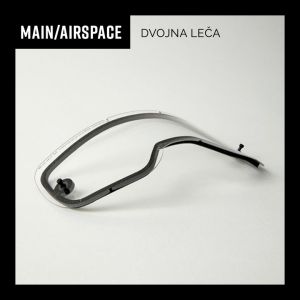AIRSPACE/MAIN MX20 DUAL LXN LENS [CLR]