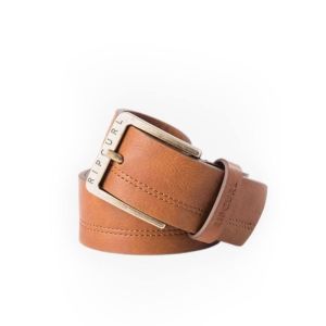 DOUBLE STITCH PU MOŠKI PAS [BRWN]